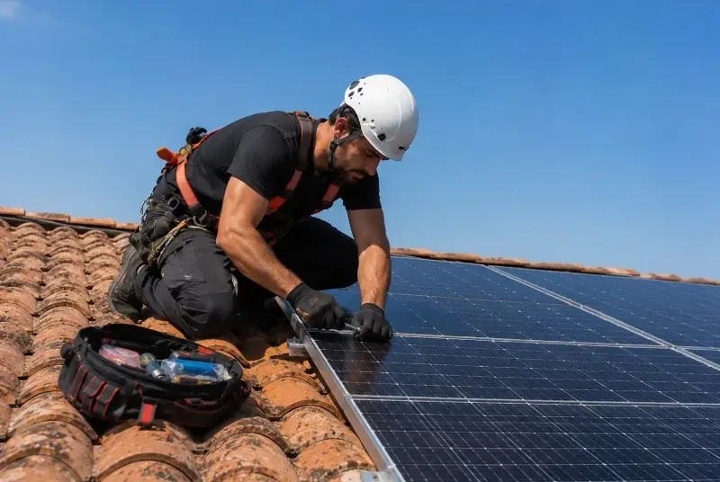 Maintenance et monitoring de panneaux solaires à Val de Louyre et Caudeau