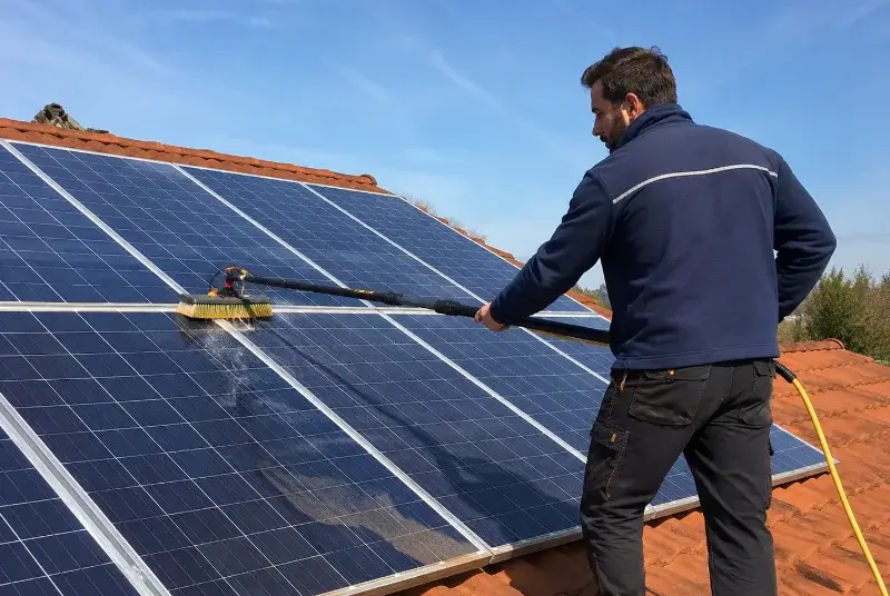 Nettoyage et entretien de panneaux solaires à Val de Louyre et Caudeau